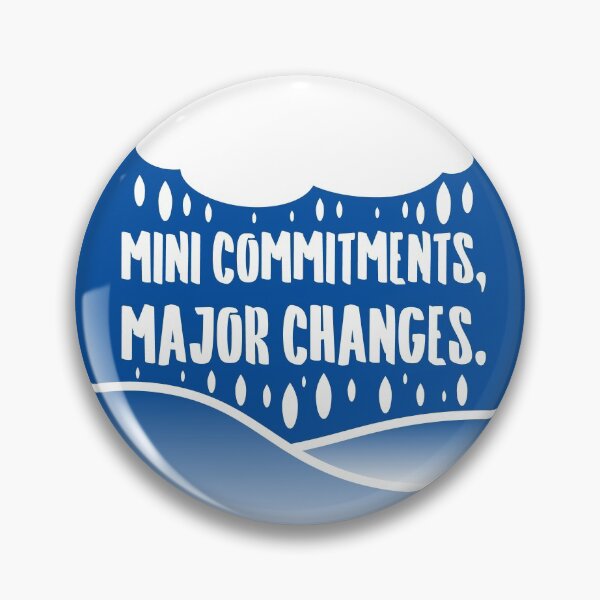 Item preview, Mini Commitments, Major Changes. | Life | Quotes | Circle | Royal Blue designed and sold by Wintre2.