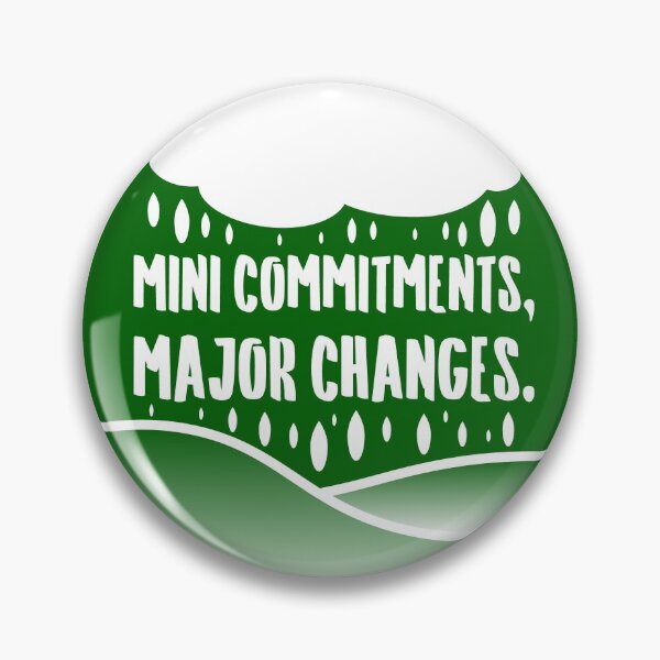 Item preview, Mini Commitments, Major Changes. | Life | Quotes | Circle | Green designed and sold by Wintre2.