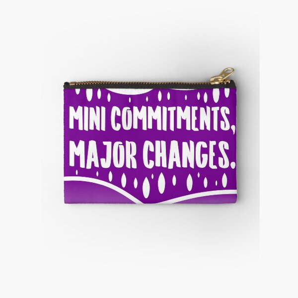 Item preview, Mini Commitments, Major Changes. | Life | Quotes | Circle | Purple designed and sold by Wintre2.