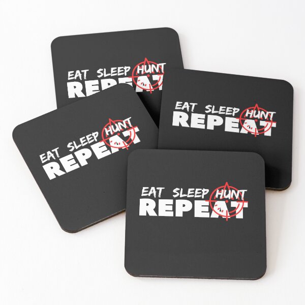 Item preview, Eat Sleep Hunt Repeat				 designed and sold by bonus24.