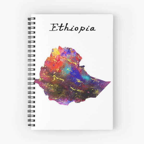 Item preview, Ethiopia 613 Watercolor Map Yoga Quote Definition designed and sold by vividpixelusa.