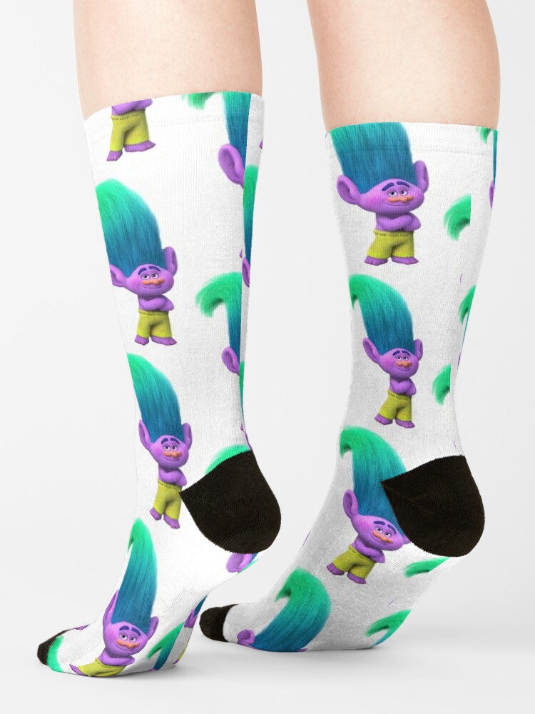 Poppy Troll and Branch Troll Socks for Sale by Mayajs