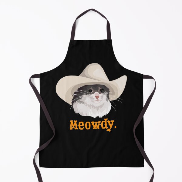 Item preview, Sad Cat Wearing a Cowboy Hat Meme designed and sold by CelestialHCO.