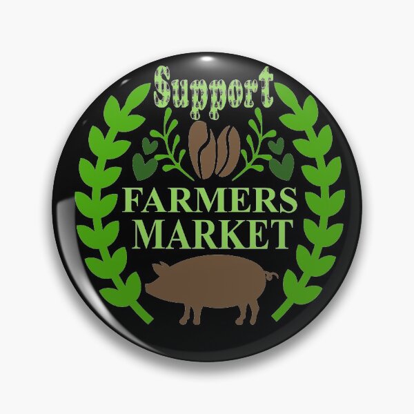 Item preview, Support Your Local Farmers! designed and sold by buzz1days.