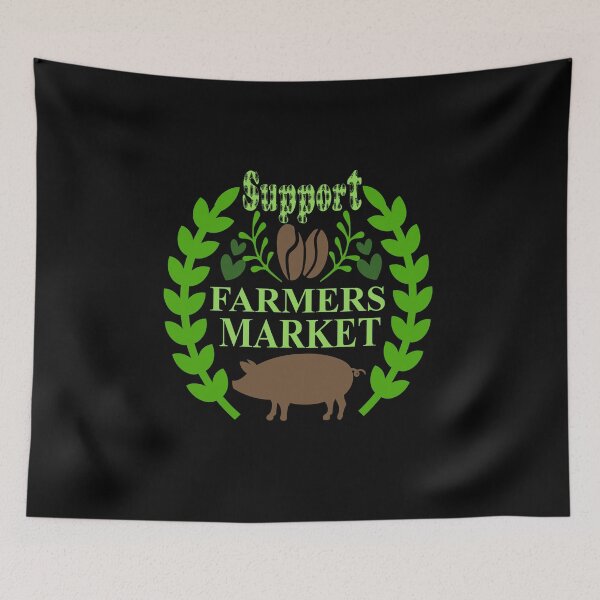 Item preview, Support Your Local Farmers! designed and sold by buzz1days.