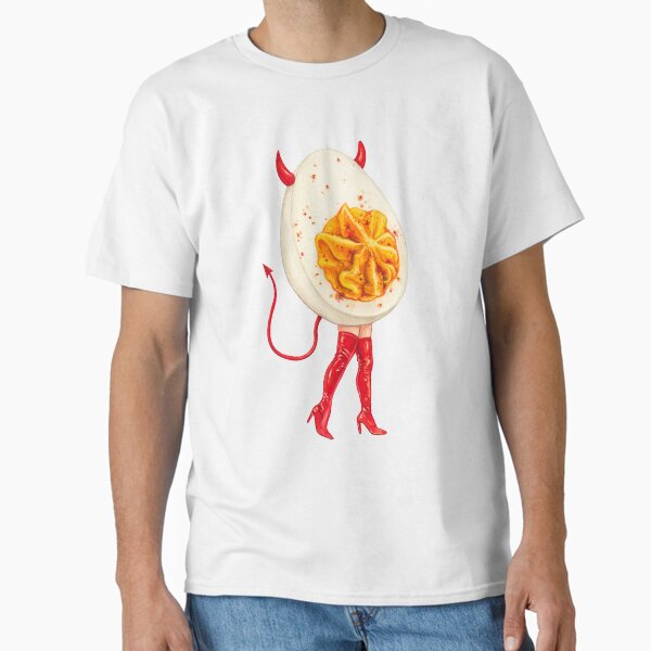 Item preview, Deviled Egg Pin-Up designed and sold by Kelly  Gilleran.