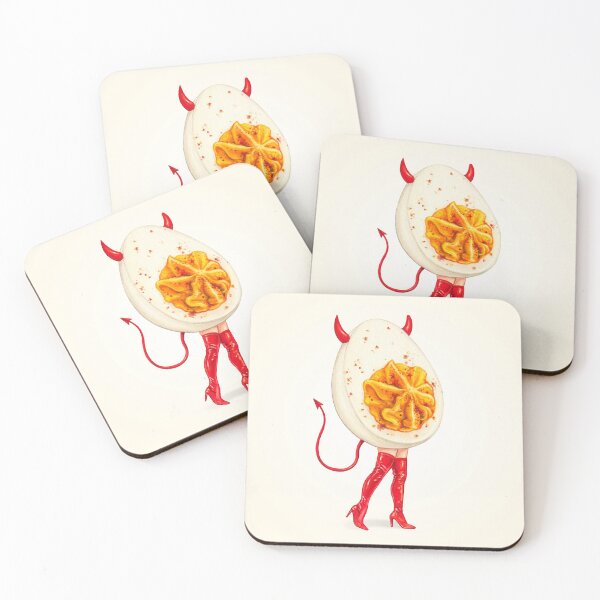 Item preview, Deviled Egg Pin-Up designed and sold by Kelly  Gilleran.