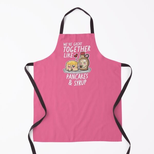 Item preview, We're Great Together Like Pancakes & Syrup | Kawaii Cute Food Combos designed and sold by SLAG-Creative.