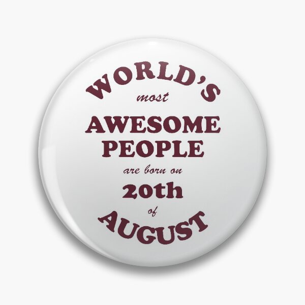 Artikelvorschau, Awesome People werden am 20. August geboren entworfen und verkauft von beloknet.