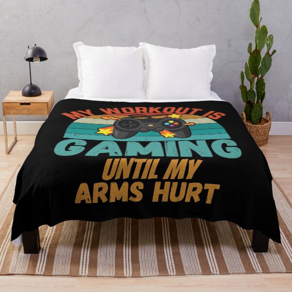 Item preview, My Workout Is gaming Until My Arms Hurt designed and sold by crazy merchs.