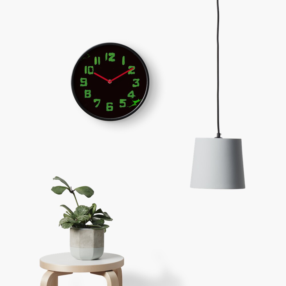 "Now With More Radium!" Clock for Sale by Etakeh Redbubble