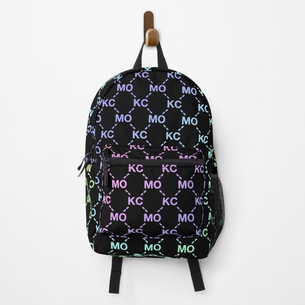 KC pattern fashion print Backpack