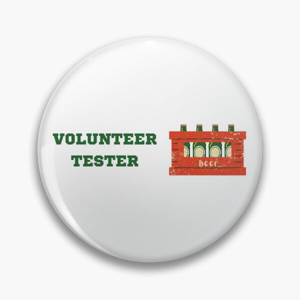 Item preview, Volunteer beer taster, free beer designed and sold by daguilon.