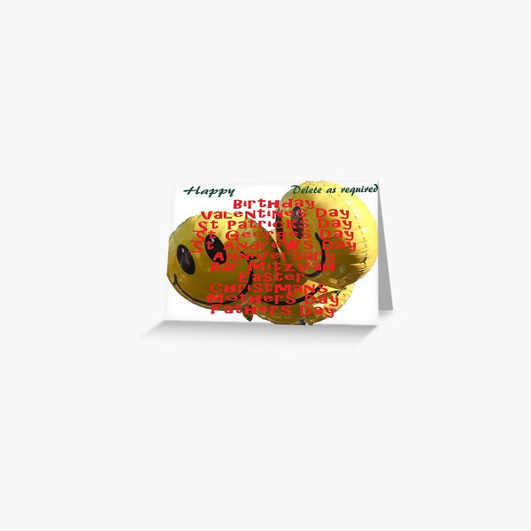Happy Everything Greeting Card