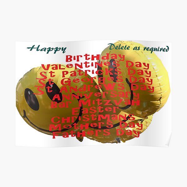 Happy Everything Poster
