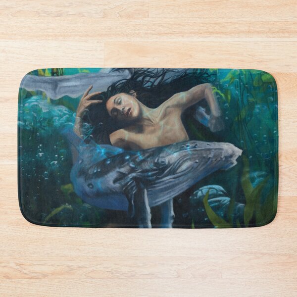 Item preview, Amphitrite and the whales designed and sold by The Willow Of  Rain City.