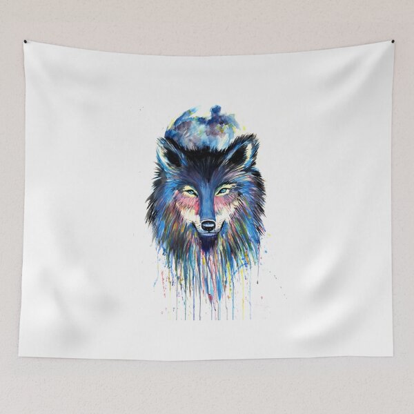 Item preview, Wolf & moon designed and sold by adamclancyart.