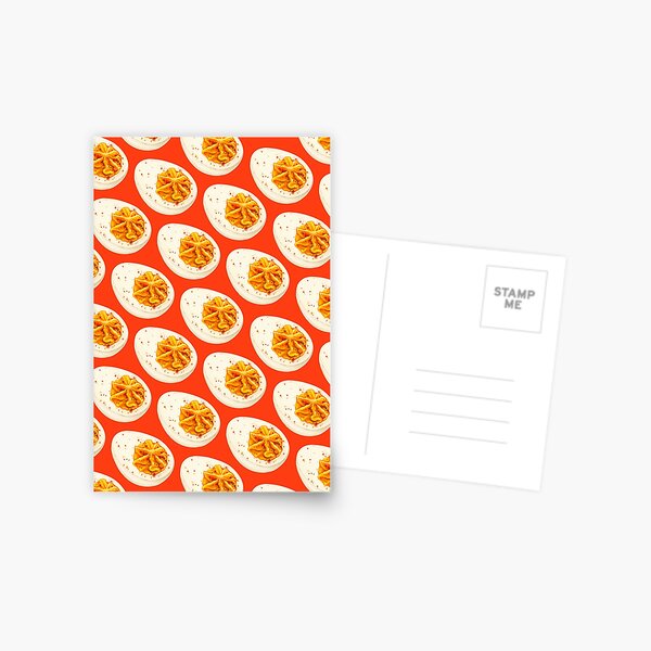 Item preview, Deviled Egg Pattern - Red designed and sold by Kelly  Gilleran.