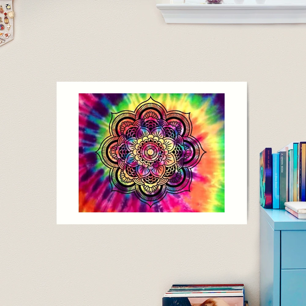 Rainbow Arts Modern Mandala Art Wall Paintings with Frame - Framed