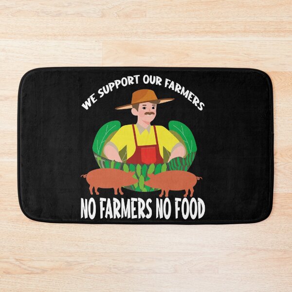 Item preview, We Support Our Farmers, no farmers no food-Artwork in support for farmers designed and sold by buzz1days.