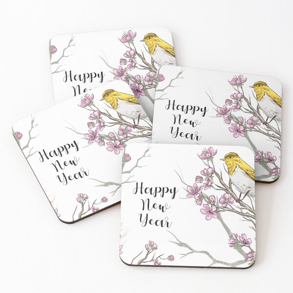 Item preview, Chinese Happy New Year with Lunar Bird  designed and sold by EclairVanilla.