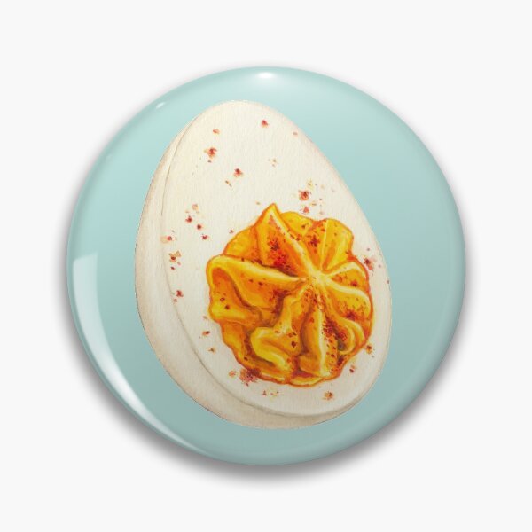 Item preview, Deviled Egg Pattern - Blue designed and sold by Kelly  Gilleran.