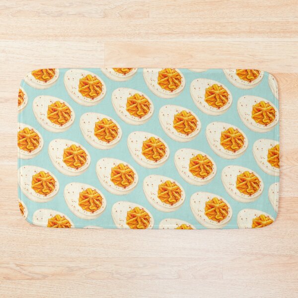 Item preview, Deviled Egg Pattern - Blue designed and sold by Kelly  Gilleran.