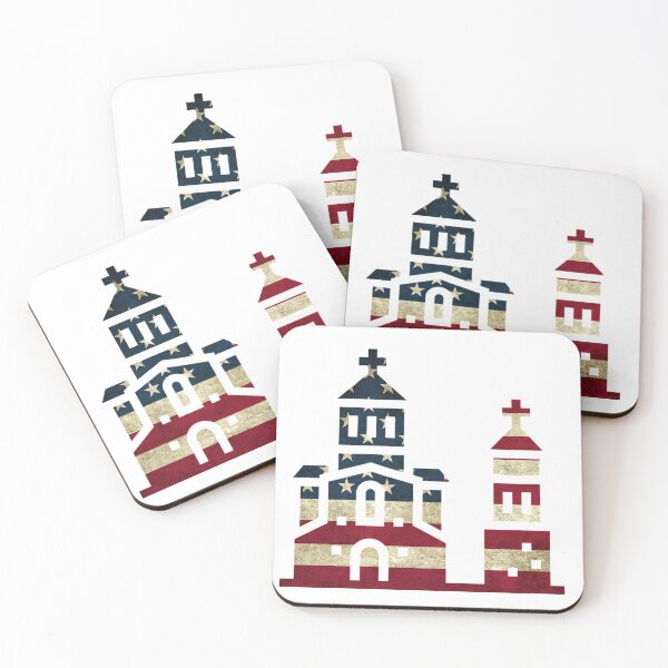 Item preview, American Flag Church designed and sold by newhuman.