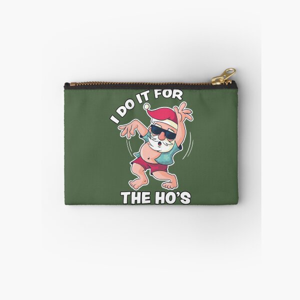 Item preview, I Do It For The Ho's Santa Claus Funny Merry Christmas designed and sold by 9ine9.