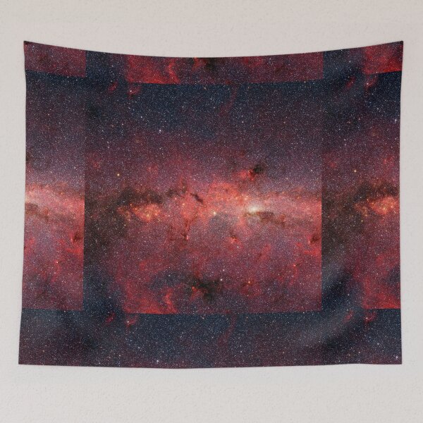 Item preview, Galaxy , Universe, Red Galaxy, Red Sky, Cosmic Pattern , Cosmic Artwork  designed and sold by garniturex.