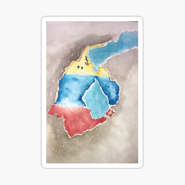 Artikel-Vorschau von Kunst Mapa del Estado Zulia, designt und verkauft von Art-By-May.