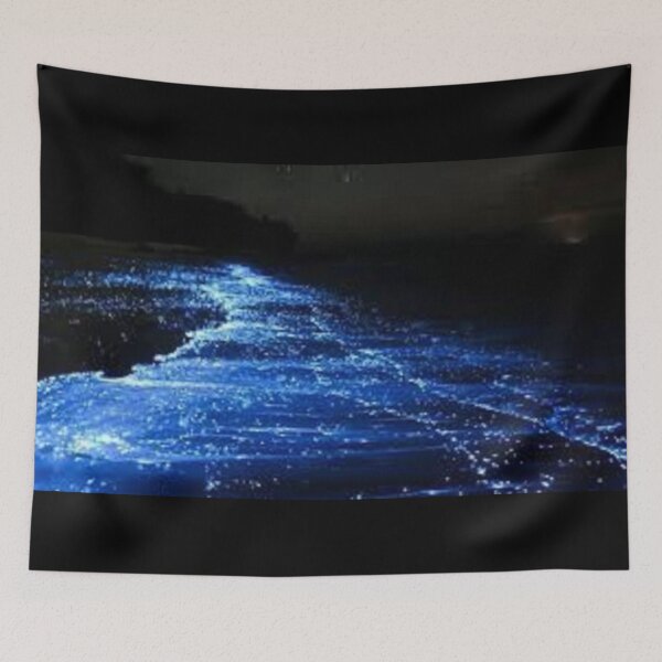Item preview, Blue Waves Night designed and sold by BhARTi Taylor.