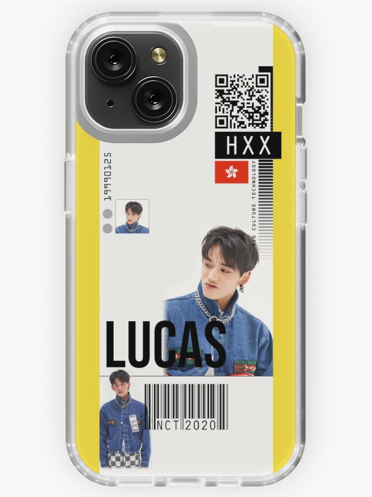 nct resonance pt. 2 ticket phone case lucas