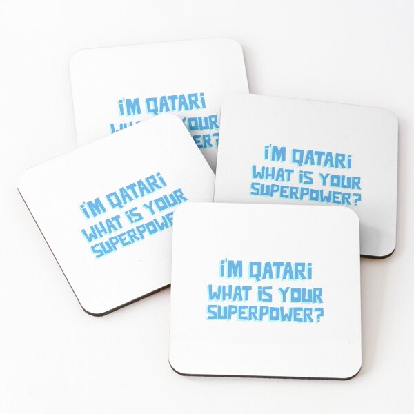 Item preview, I'M QATARI WHAT IS YOUR SUPERPOWER ? designed and sold by ArabCorner.