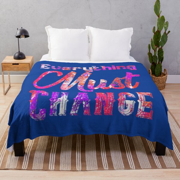 Item preview, Everything Must Change Inspirational Quote designed and sold by OneChange.