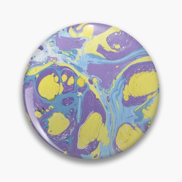 Item preview, Purple, blue and yellow ink marble paper texture  designed and sold by earthtoaura.