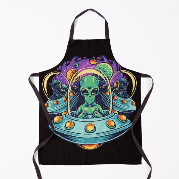 Item preview, Alien Spaceships - Sci-Fi designed and sold by Artcraft-Ink.