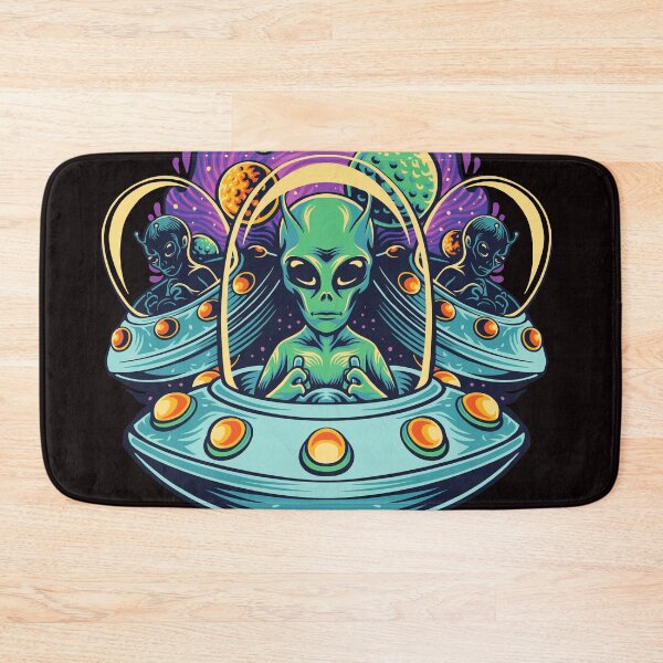 Item preview, Alien Spaceships - Sci-Fi designed and sold by Artcraft-Ink.