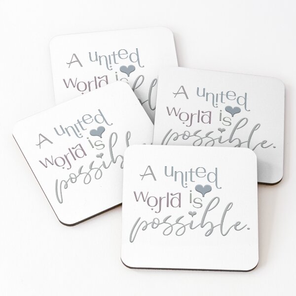 Item preview, A united world is possible.   designed and sold by squishyrainbow.