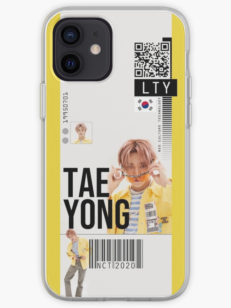 Nct Resonance Pt 2 Ticket Phone Case Taeyong Iphone Case Cover By Princehxns Redbubble