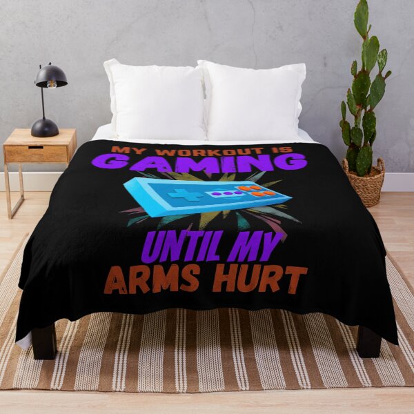 Item preview, My Workout Is gaming Until My Arms Hurt designed and sold by crazy merchs.