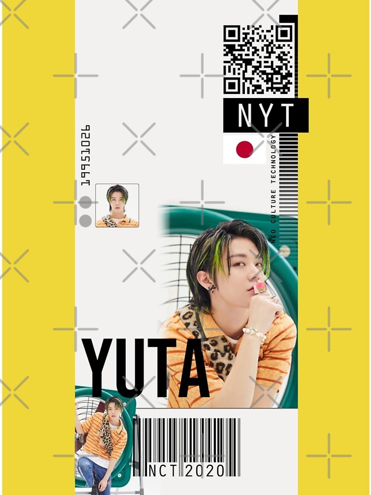 nct resonance pt. 2 ticket phone case - yuta | iPhone Case