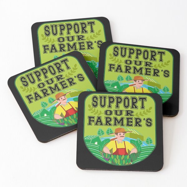 Item preview, farmers protests, no farmers no food-Artwork in support for farmers designed and sold by buzz1days.