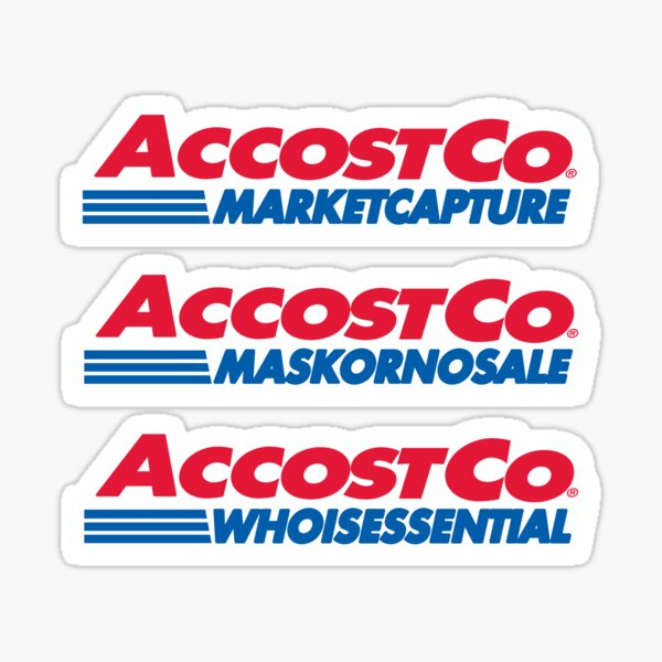 AccostCo Monopoly Sticker