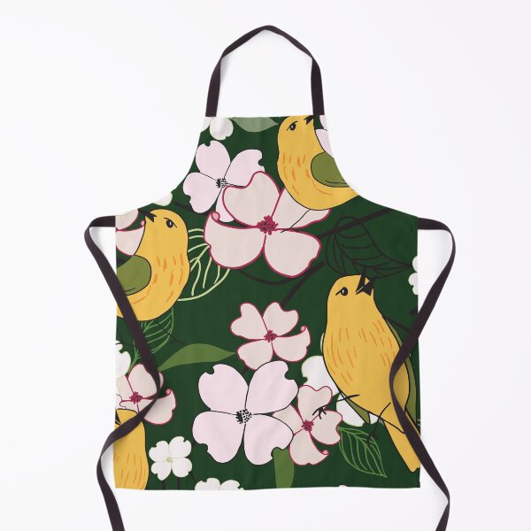 Item preview, Yellow Warblers in Dogwood designed and sold by Peleegirl.