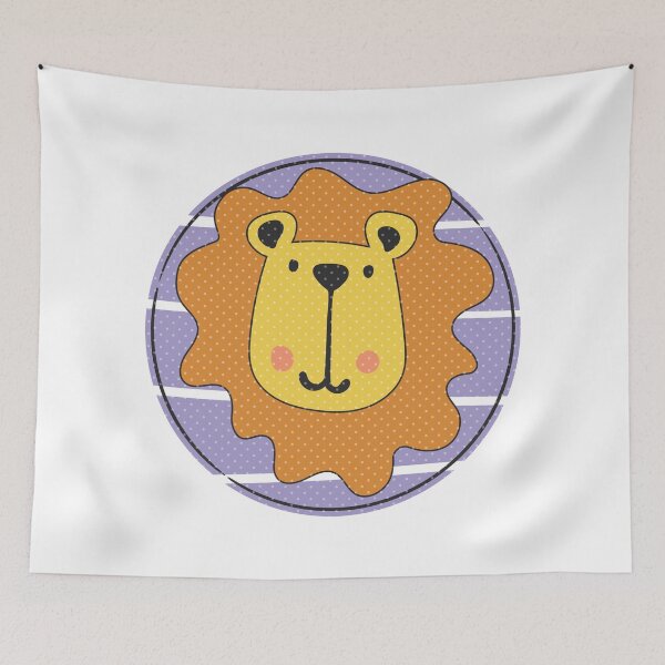 Item preview, Cute Lion : Cute Animal Sticker designed and sold by MKs-stickers.