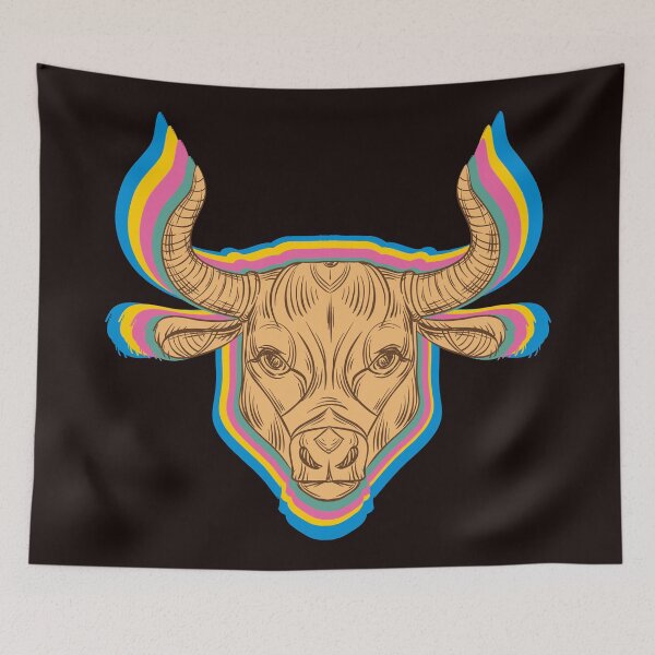 Item preview, Taurus Retro Star Sign designed and sold by noveltiko.