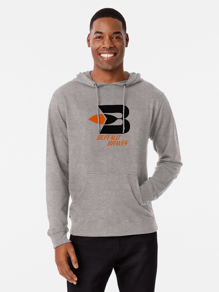 Alternate view of BEST SELLER - Buffalo Braves Logo Merchandise Lightweight Hoodie