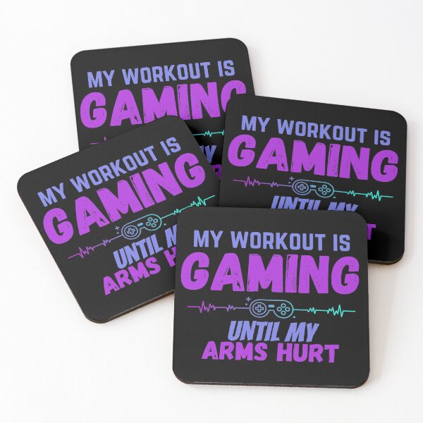 Item preview, My Workout Is gaming Until My Arms Hurt designed and sold by crazy merchs.