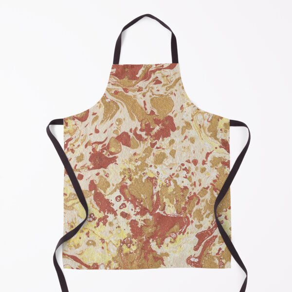 Item preview, Red, beige and cream ink marble paper texture designed and sold by earthtoaura.